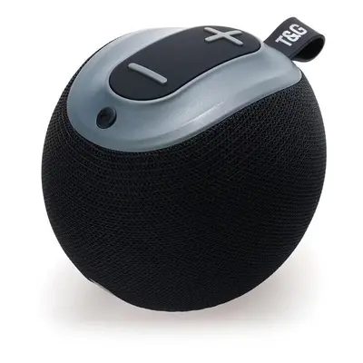 (Grey) Mini Bluetooth Speaker TWS Stereo Hi-Fi Support Hands-free Call/TF Card/U Disk/AUX Portab