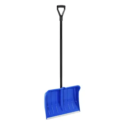 vidaXL Snow Shovel Blue cm Metal Shoveling Tool Snow Spade Scoop Remover