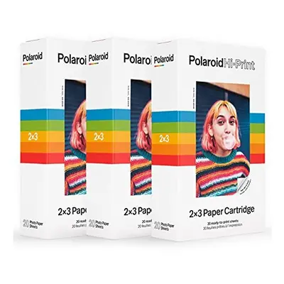 Hi-Print Paprt - Triple Pack of 2x3 Paper Cartridge (60 Sheets)