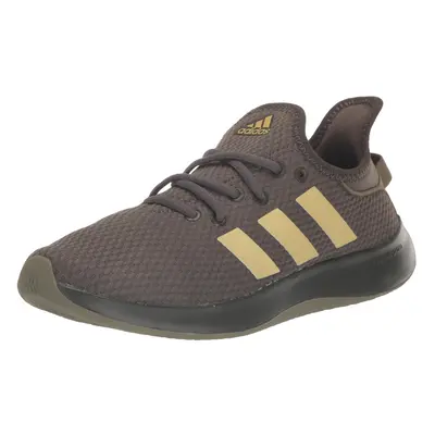 adidas Womens Cloudfoam Pure Shadow Olive/Olive Strata/Gold Metallic