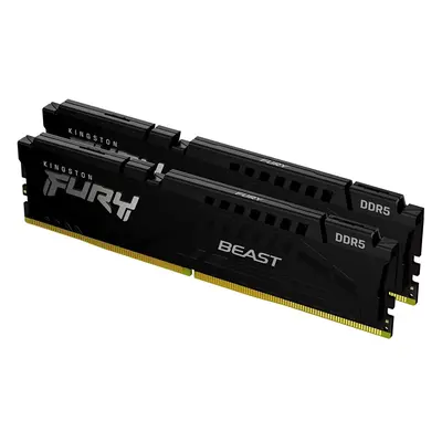 Kingston FURY Beast DDR5 64GB (2 x 32GB) 4800MT/s DDR5 CL38 DIMM Desktop Gaming Memory Kit of - 