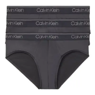 Calvin Klein Men's Micro Stretch 3-Pack Brief Black