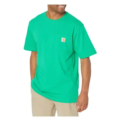 Carhartt Men's Loose Fit Heavyweight Short-Sleeve Pocket T-Shirt Close