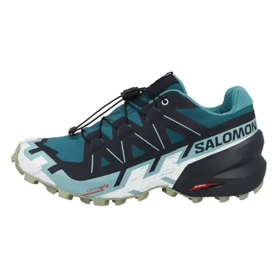 Salomon Womens Speedcross Hiking Shoes Tahitian Tide/Carbon/Tea 6.