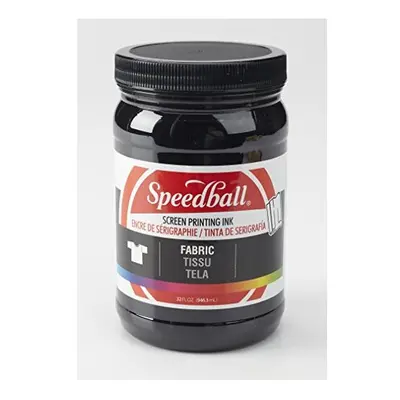 Speedball Fabric Screen Printing Ink, 32-Ounce, Black