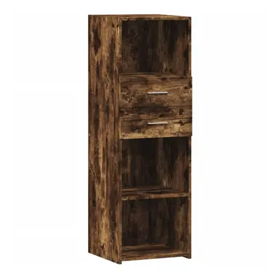 (smoked oak) vidaXL Highboard Sideboard Cabinet Storage Cupboard Engineered Wood