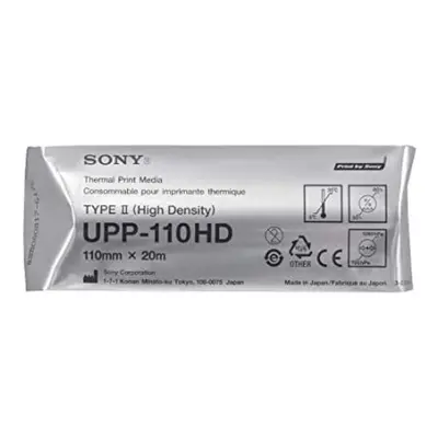 Sony UPP-110HD printer paper.