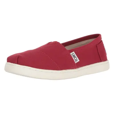 TOMS Women's Espadrille Loafer Flat Red 5.5