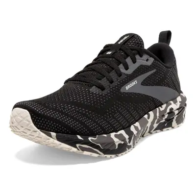 Brooks Mens Revel Neutral Running Shoe - Black/Luna Rock - Medium