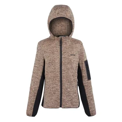 (12 UK, Warm Taupe/Black) Regatta Womens/Ladies Kemilia Fleece Jacket