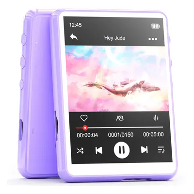 MECHEN 64GB MP3 Player Bluetooth 5.3 with 2.4" Full Touch Screen?Portable Digital Music Player w