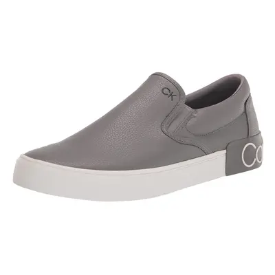 Calvin Klein Men's RYOR Sneaker Grey Leather