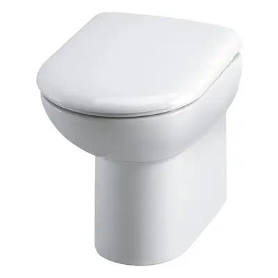 Comfort Height Back To Wall Toilet Pan - 440mm x 370mm x 530mm