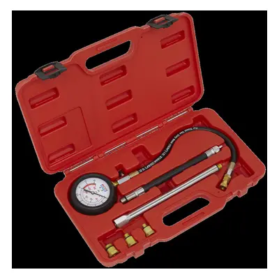 Petrol Engine Compression Tester Deluxe Kit 6pc