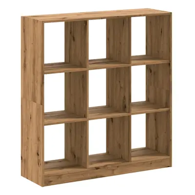 (oak, x x cm) vidaXL Bookcase Bookshelf Rack Storage Cabinet Engineered Wood