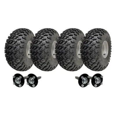 22x11.00-8 Twin Axle Utility ATV Quad Trailer Kit Wheels Axles Capacity 1800kgs