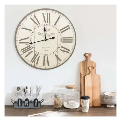 vidaXL Vintage Wall Clock London Home Office Decoration Hanging Analog Clock