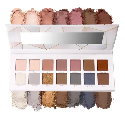 LAURA GELLER NEW YORK Seasonless Staples Quartz Crystals Pressed Multi-Finish Shimmer and Matte 