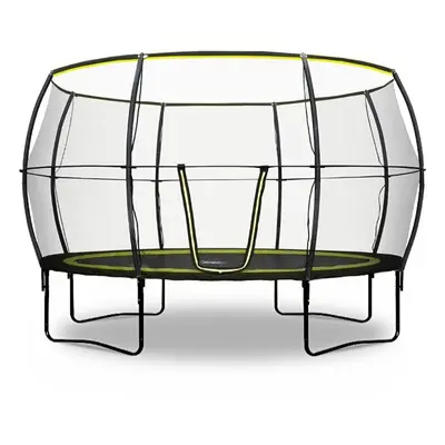 (12ft) Rebo Base Jump Trampoline With Halo II Enclosure