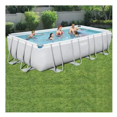 Bestway 18ft x 9ft x 48in Power Steel Frame Pool Set