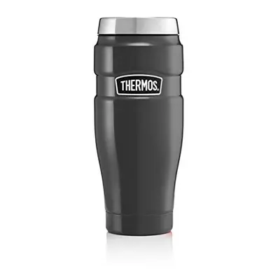 Thermos Stainless King Travel Tumbler, Gun Metal, ml, 8.3 x 8.3 x cm