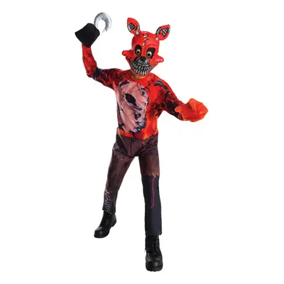 Rubies Costume Boys Five Nights At Freddys Nightmare Foxy The Pirate Costume Medium Multicolor