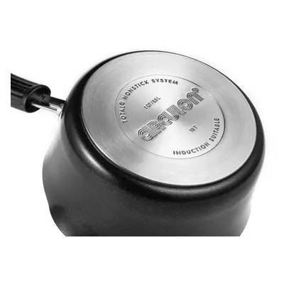 Circulon Total Milk Pan Black Hard Anodised Aluminium Round Cookware - 14cm/0.9L