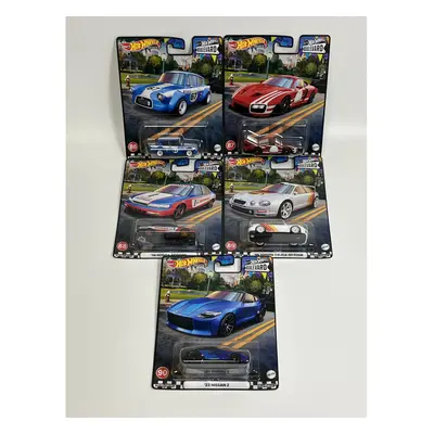 Boulevard Car Set Hot Wheels 1:64 Scale Real Riders GJT68 979T