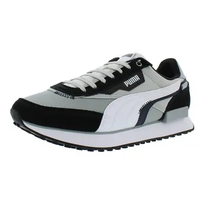 PUMA Future Rider Displaced Mens Shoes Size Color: Grey/Black/Whit