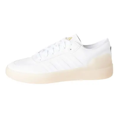 adidas Women's Court Revival Sneaker White/White/Gold Metallic 9.5