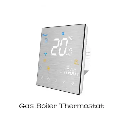 (BHT-3000-GCLW) Smart Thermostat Temperature Controller Water/Electric Floor Heating Water/Gas B