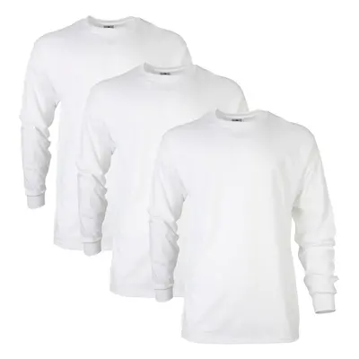 Gildan Men's Ultra Cotton Long Sleeve T-Shirt Style G2400 Multipack