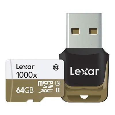 Lexar Professional 1000x 64GB microSDXC UHS-II Card (LSDMI64GCBNA1000A)