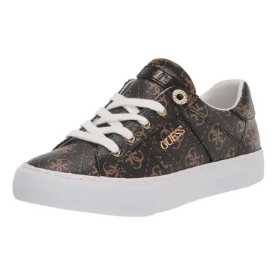 Guess Women's Loven3 Sneaker Brown Multi