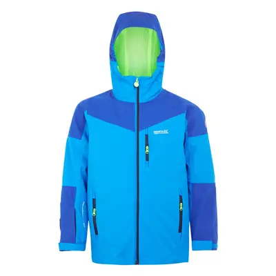 (7-8 Years, Hydro Blue/Olympian Blue) Regatta Boys Trekktain in Jacket