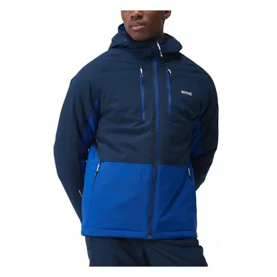 (XXL, Navy) Regatta Mens Highton III Stretch Waterproof Padded Jacket Coat - Navy