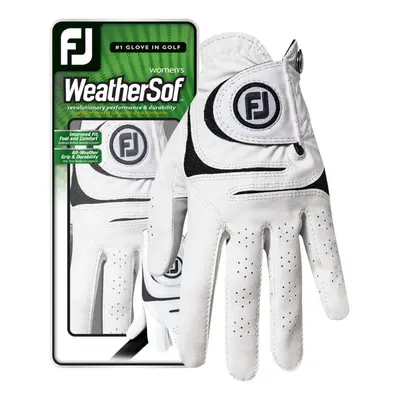 FootJoy Womens WeatherSof Pair Golf Gloves White MediumLargew