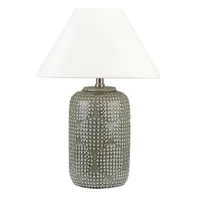 Table Lamp MUSSEL Ceramic Grey