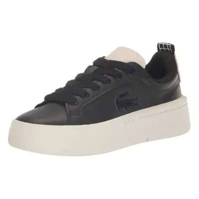 Lacoste Womens Carnaby Plat 1 Sfa Sneaker Blk/Off Wht 7.5 US