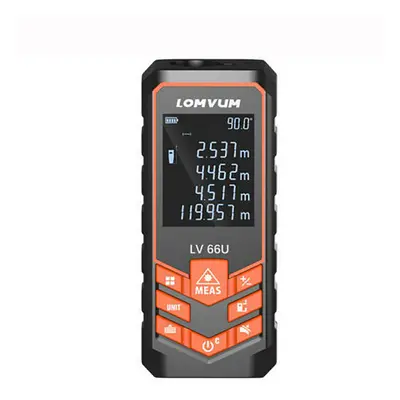 (60M) Laser Distance Meter Digital Measure Auto Level Range Finder 40-120M