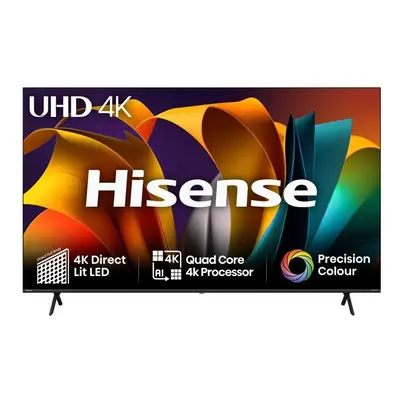 Hisense 85A6NTUK 85" 4K Ultra HD Smart TV 60Hz Refresh Rate TV