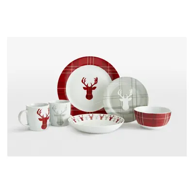 30pc Highland Stag Dinner Set