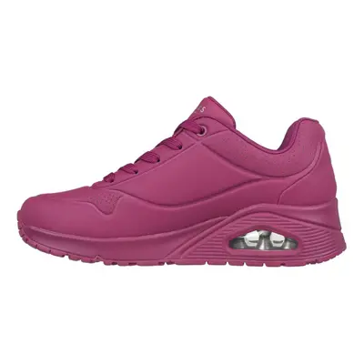 Skechers Womens UNO-Stand ON AIR Sneaker Magenta