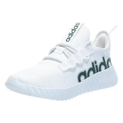 adidas Men's Kaptir 3.0 Sneaker White/White/Collegiate Green 11.5