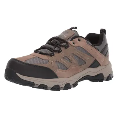 Skechers Men's Selmen-Enago Trail Oxford Hiking Shoe Tan Medium U