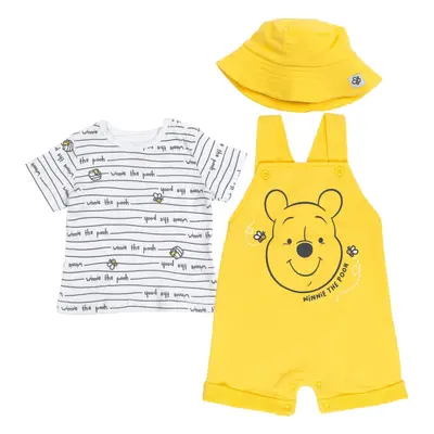 Disney Winnie the Pooh Baby Boys Piece Outfit Set: Overalls T-Shirt