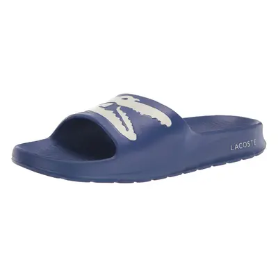 Lacoste Men's Croco Slide Sandal 2.0 BLU/WHT