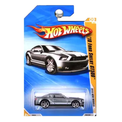 Hot Wheels New Models Ford Mustang Shelby GT500 GT-500 Grey Silve