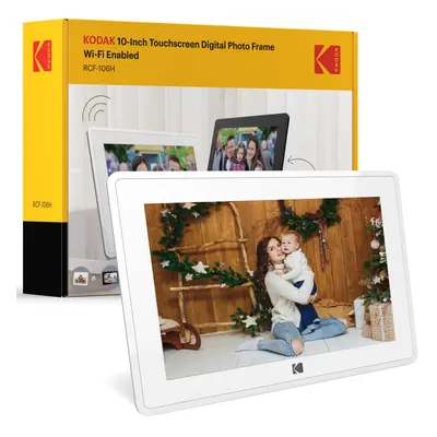 Kodak 10-Inch Touch Screen Digital Picture Frame Wi-Fi Enabled with