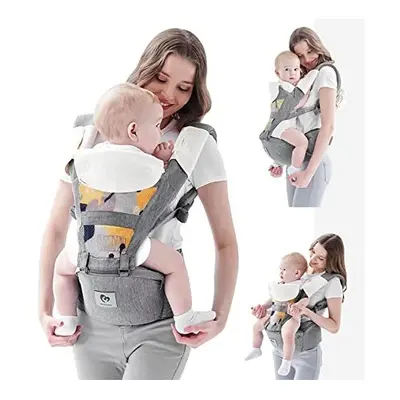 Baby Carrier, Bellababy Multifunction Baby Carrier Hip Seat (Ergonomic Position) for Month Baby,